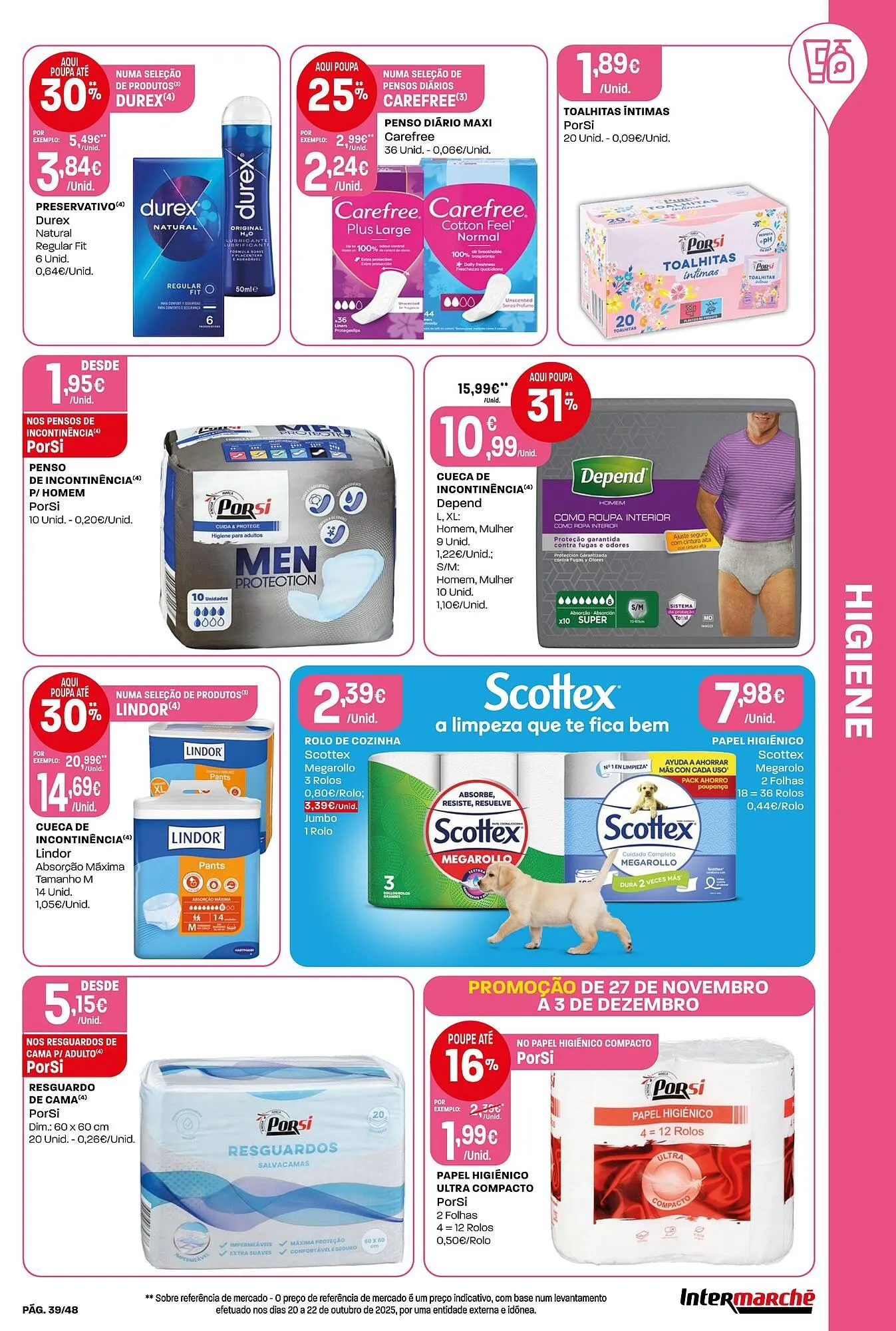 Folheto Folheto Intermarché de 27 de novembro até 3 de dezembro 2025 - Pagina 39