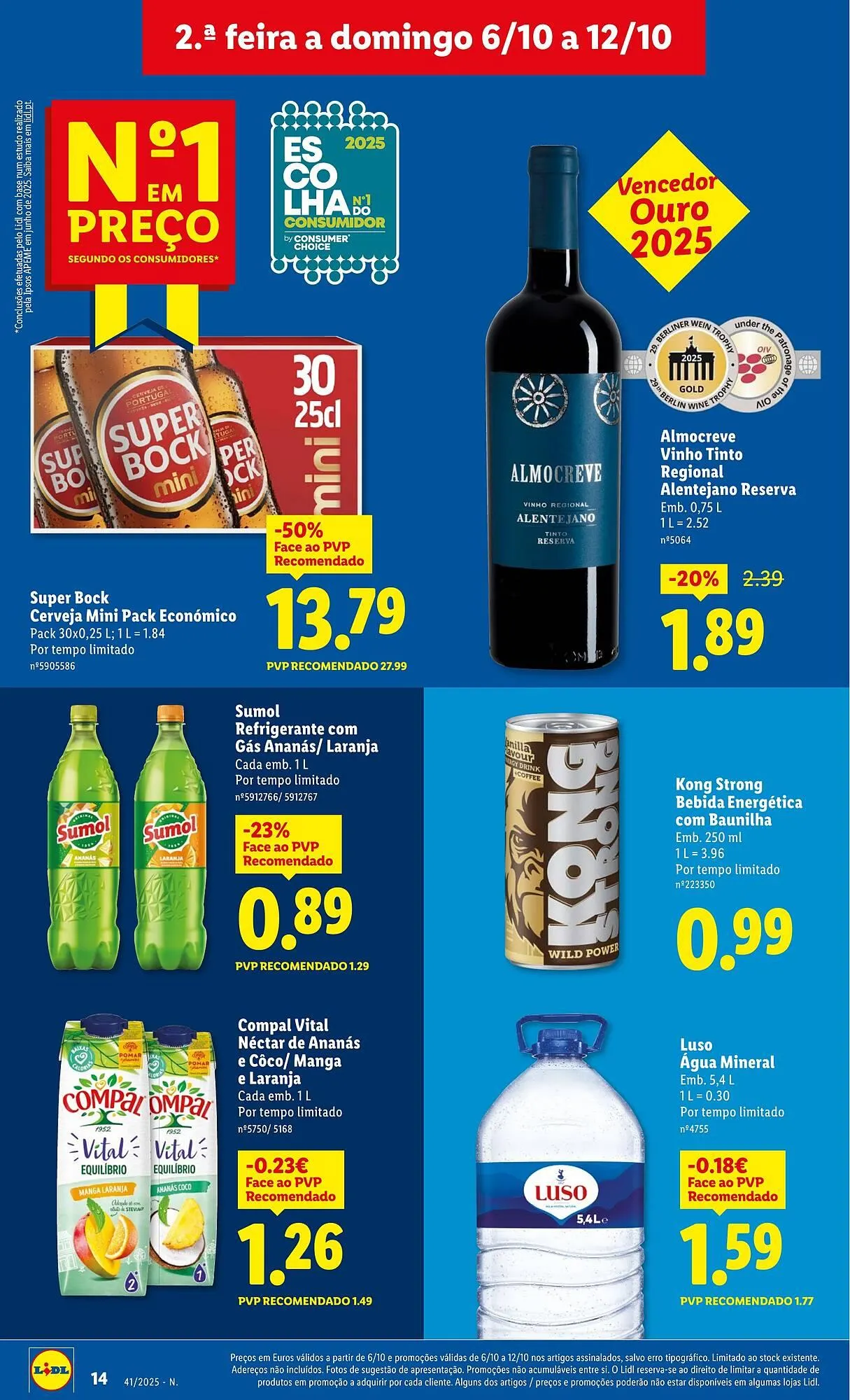 Folheto Folheto Lidl de 6 de outubro até 12 de outubro 2025 - Pagina 14