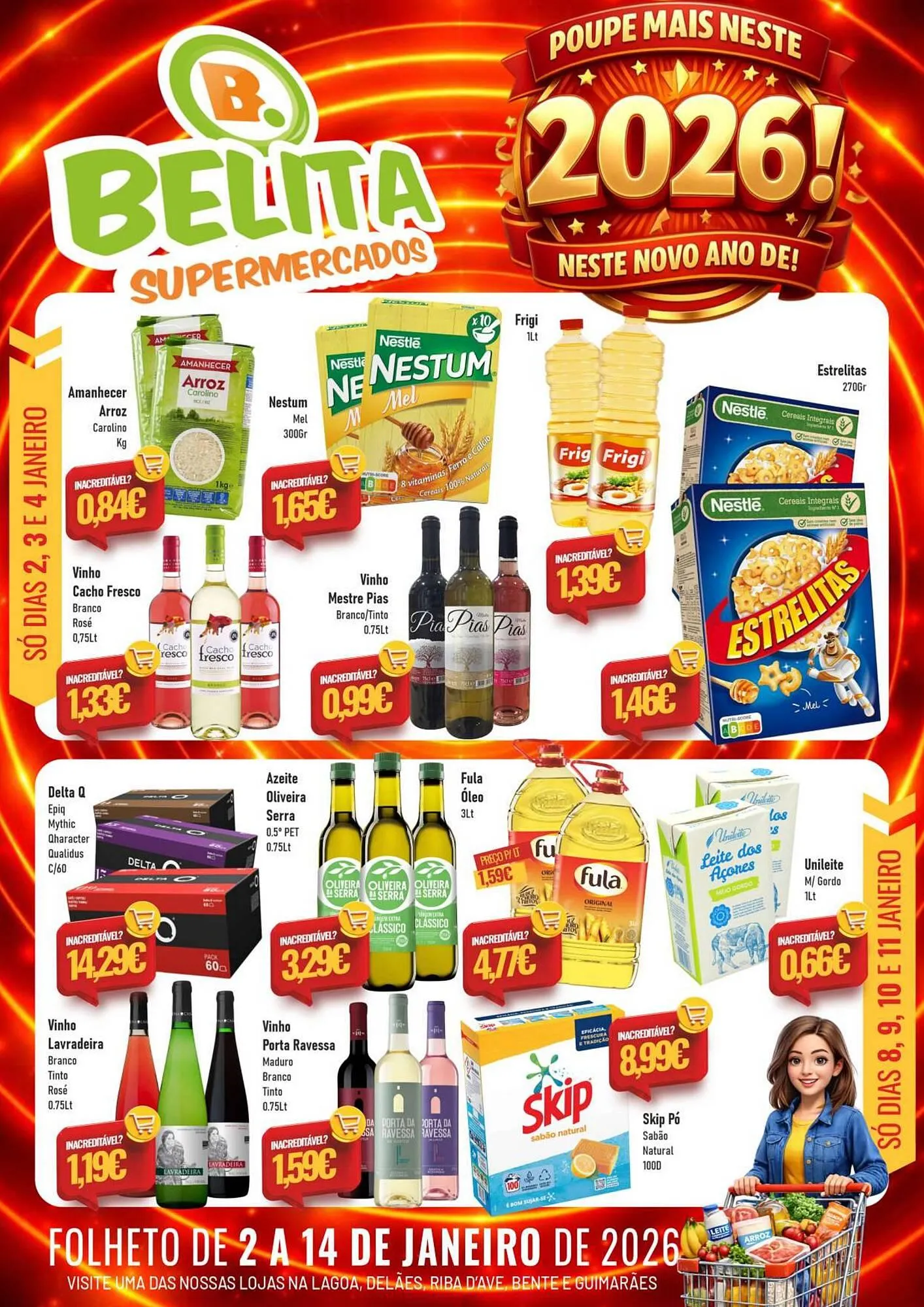 Folheto Folheto Belita de 2 de janeiro até 14 de janeiro 2026 - Pagina 1