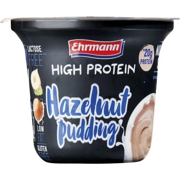 Pudim de Avelã Rico em Proteína