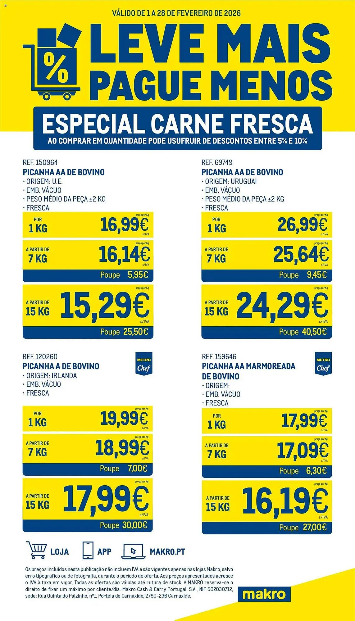 Folheto Catálogo Makro de 1 de fevereiro até 1 de março 2026 - Pagina 1