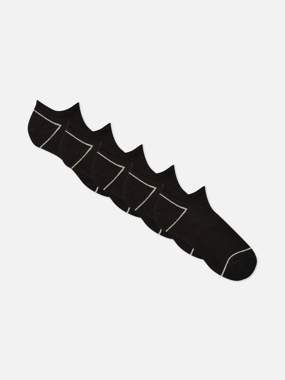 Pack 5 pares meias desporto tecido turco