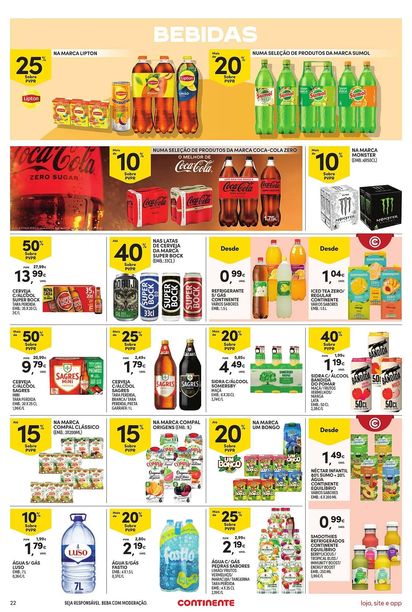 Folheto Folheto Continente Bom dia de 30 de setembro até 6 de outubro 2025 - Pagina 22