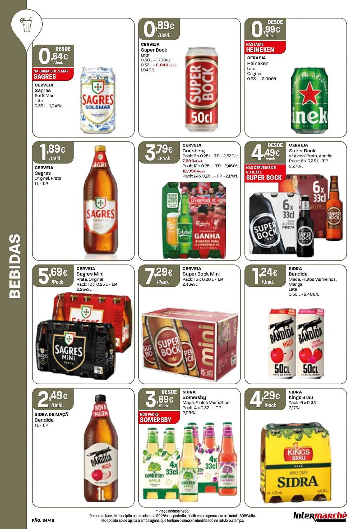Folheto Folheto Intermarché de 16 de abril até 22 de abril 2026 - Pagina 34