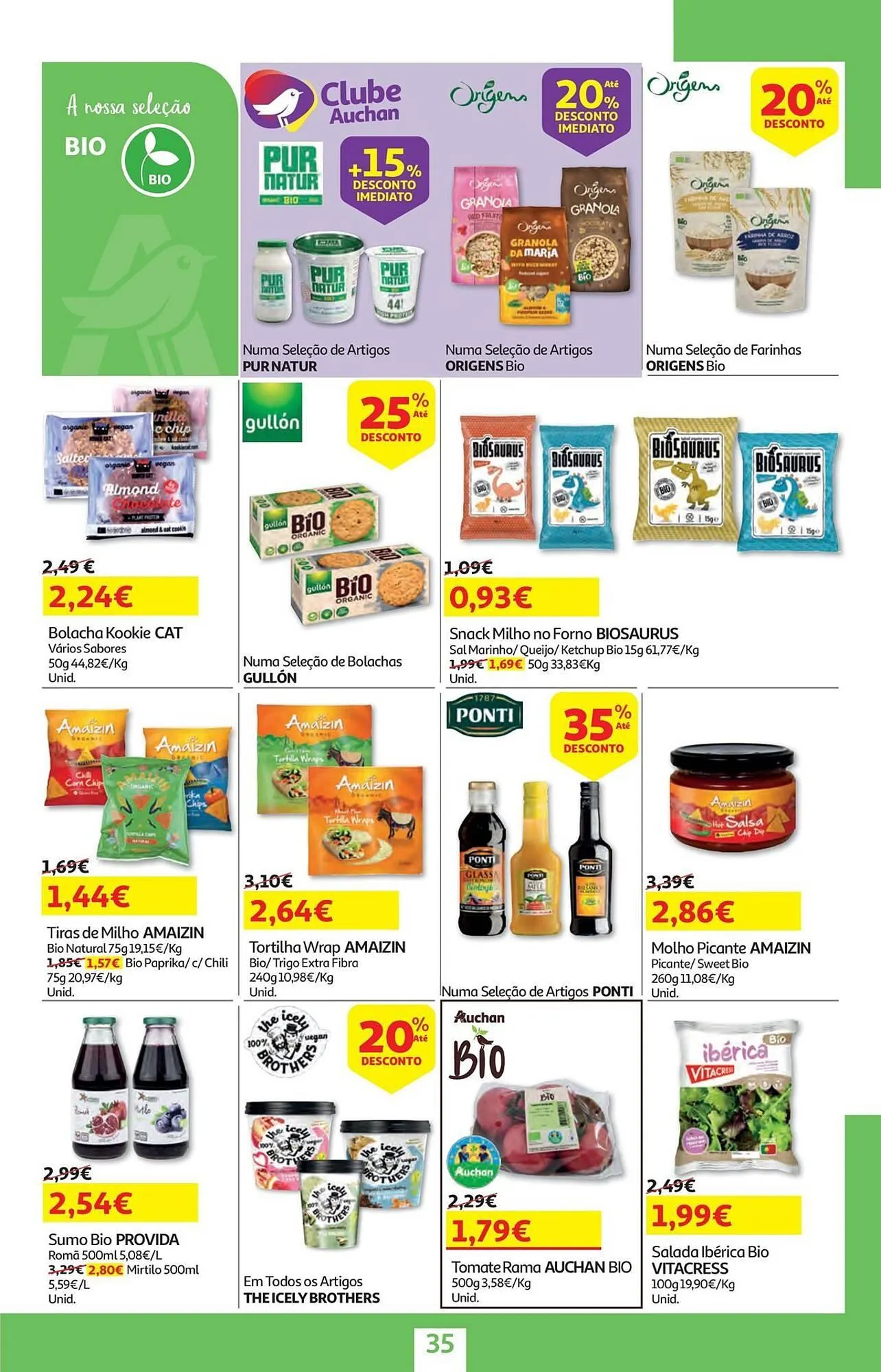 Folheto Folheto Auchan de 2 de junho até 17 de junho 2025 - Pagina 35