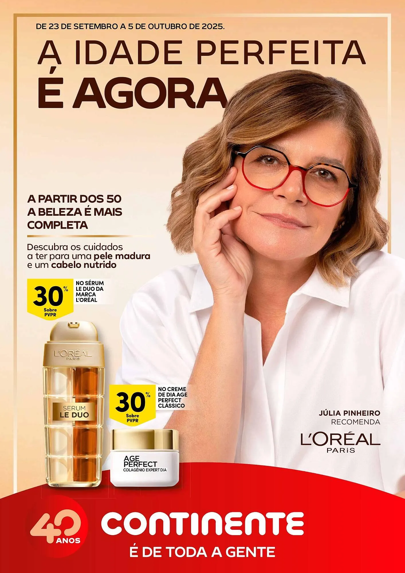 Folheto Folheto Continente de 23 de setembro até 5 de outubro 2025 - Pagina 1