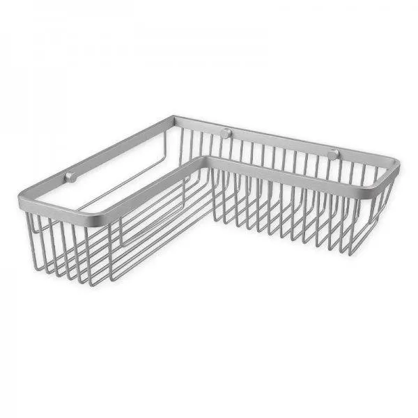 Cesto retangular angular ref.6604000 aluminio 300X300X85