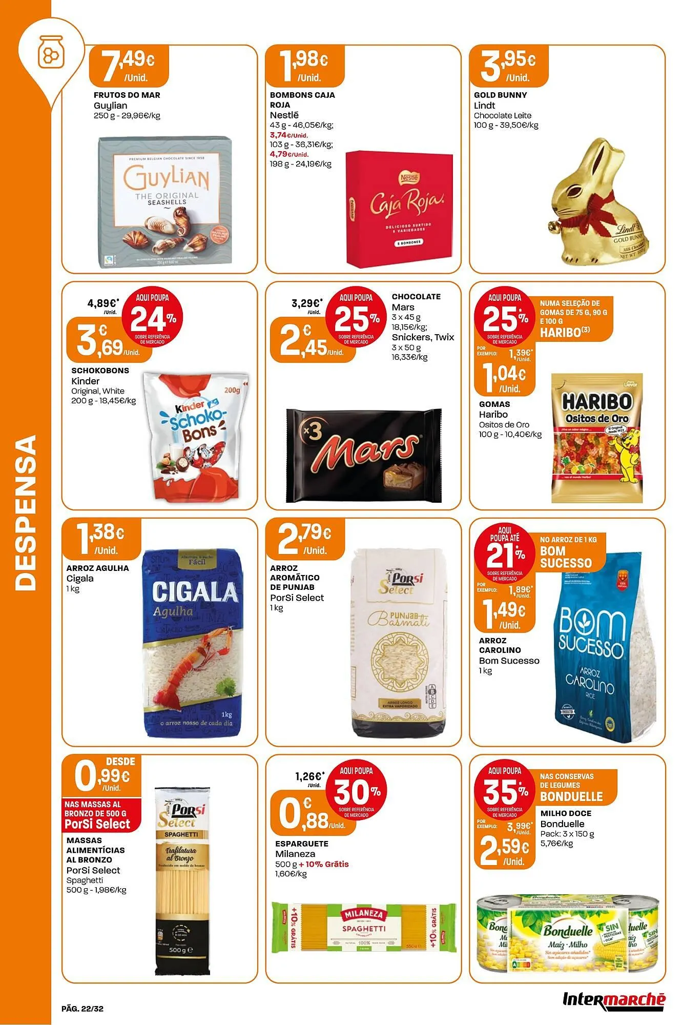 Folheto Folheto Intermarché de 10 de abril até 20 de abril 2025 - Pagina 22