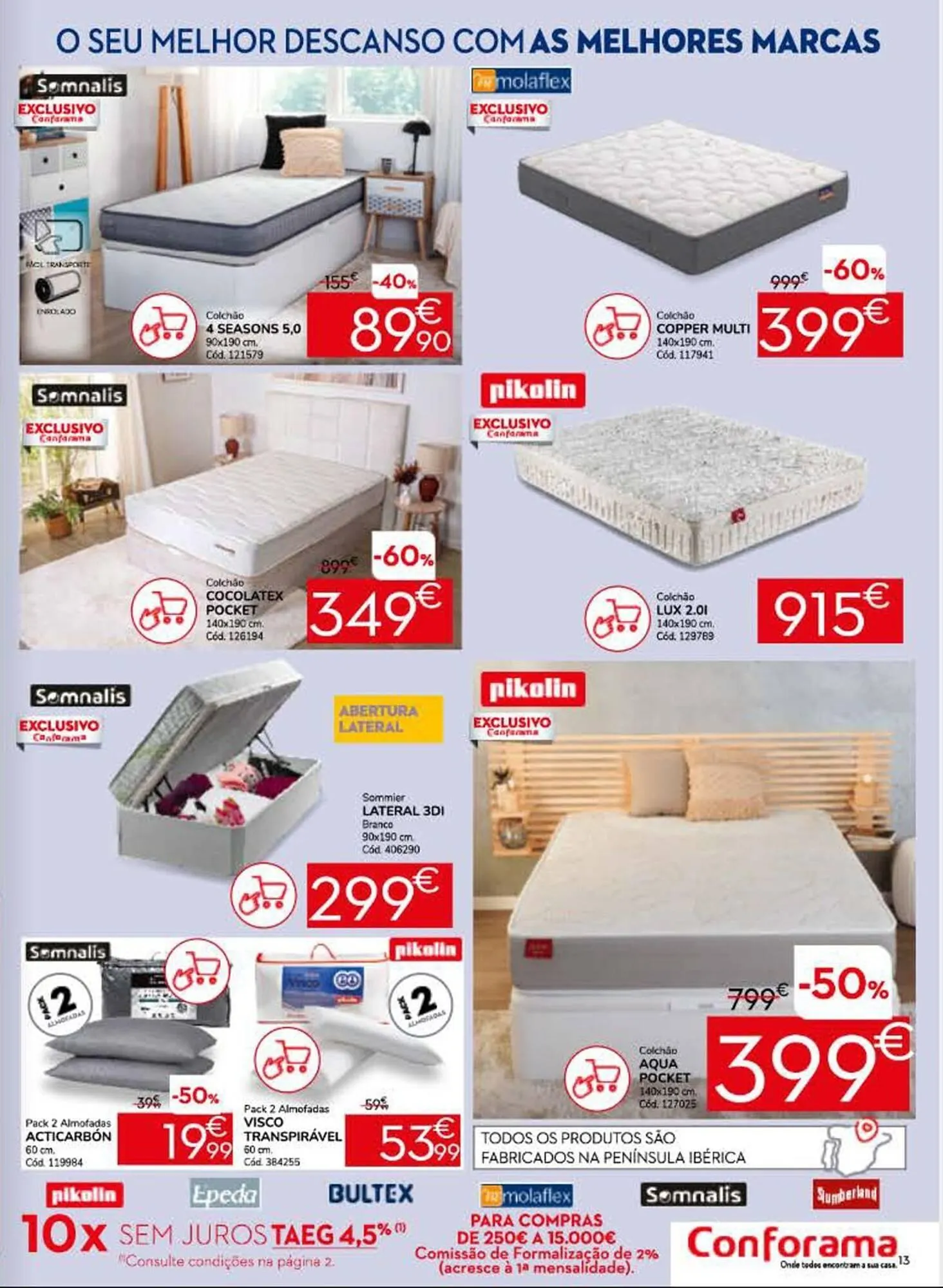 Folheto Folheto Conforama de 2 de março até 25 de março 2026 - Pagina 13