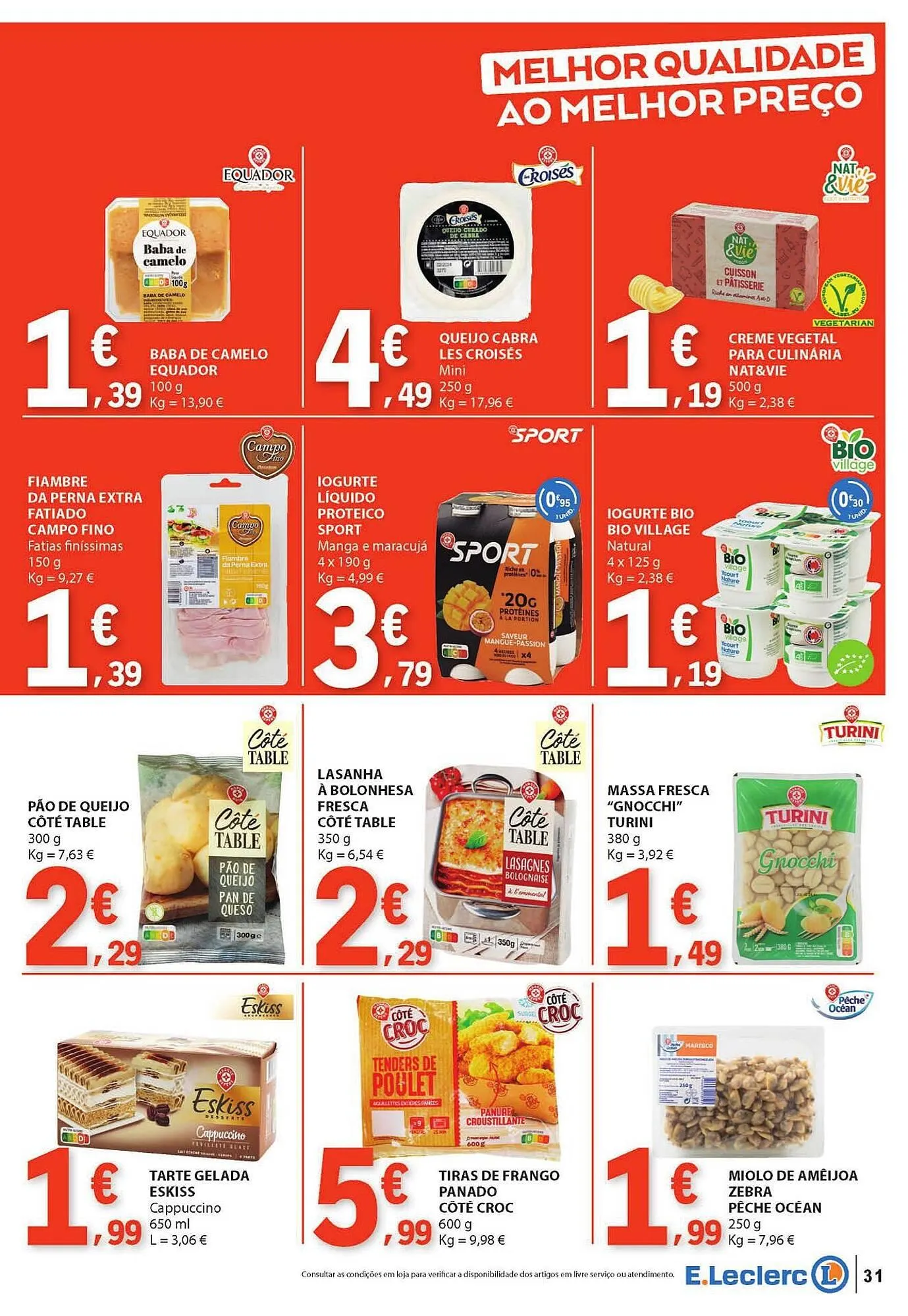 Folheto Folheto E.Leclerc de 5 de junho até 11 de junho 2025 - Pagina 31