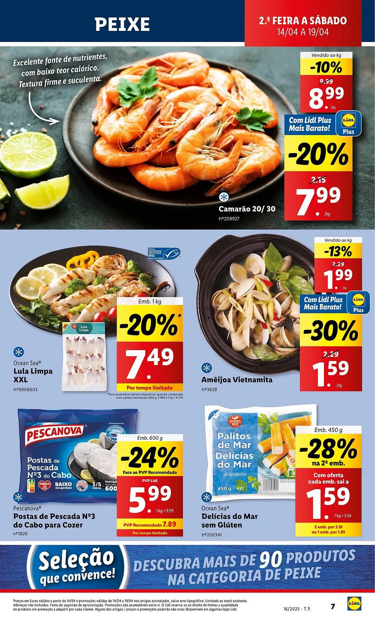 Folheto Folheto Lidl de 14 de abril até 19 de abril 2025 - Pagina 7