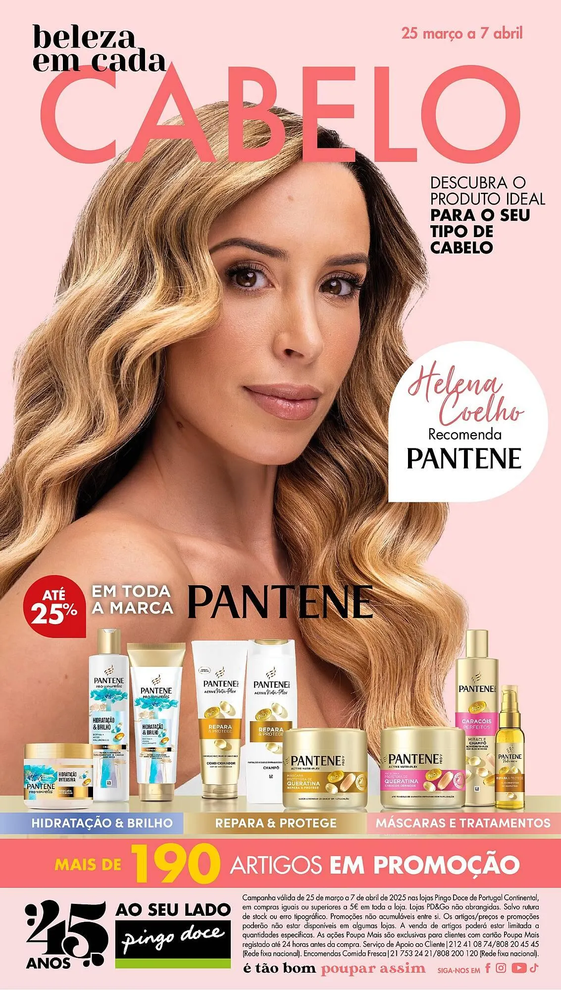 Folheto Folheto Pingo Doce de 25 de março até 7 de abril 2025 - Pagina 1