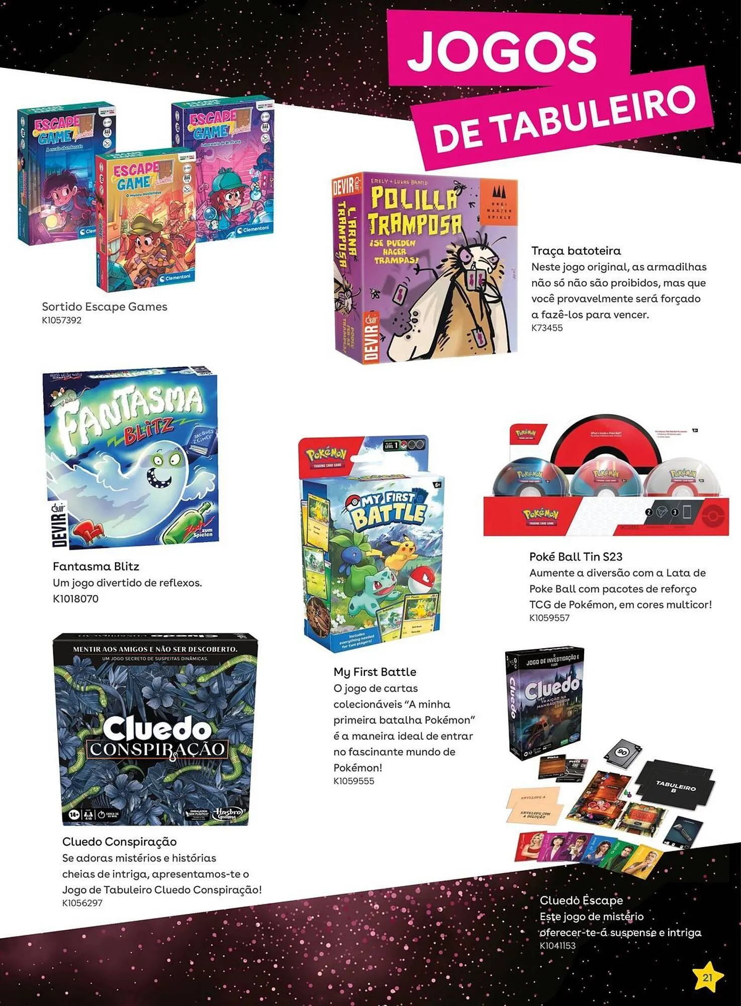 Folheto Folheto Toys R Us de 1 de dezembro até 24 de dezembro 2023 - Pagina 21