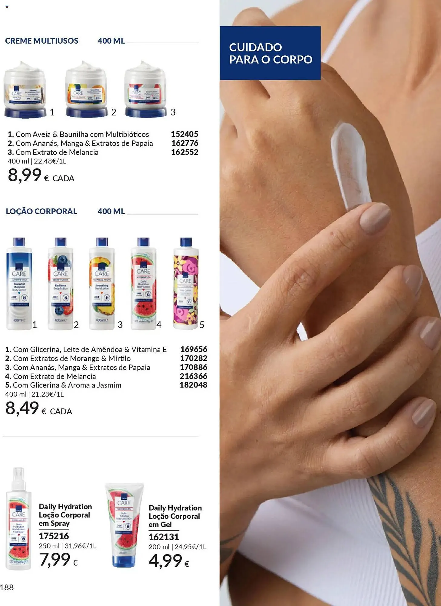 Folheto Catálogo Avon de 1 de janeiro até 1 de fevereiro 2026 - Pagina 188