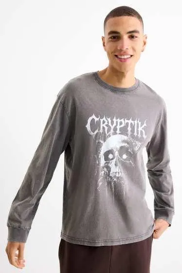 Long sleeve top - relaxed fit