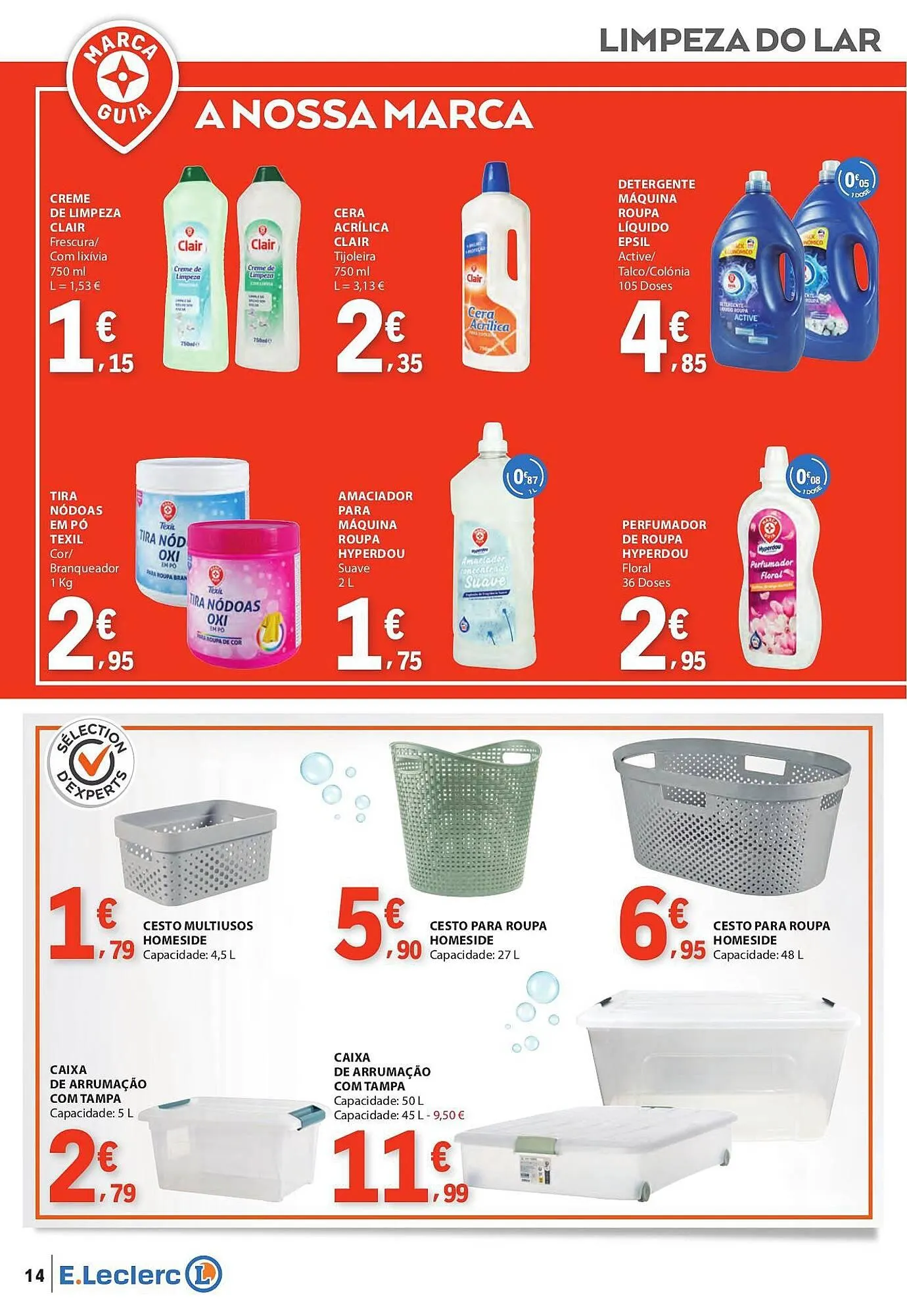Folheto Folheto E.Leclerc de 17 de março até 29 de março 2026 - Pagina 14