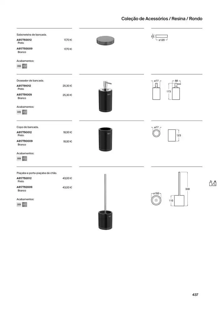 Folheto Soluções de Banho  de 6 de janeiro até 31 de dezembro 2025 - Pagina 439