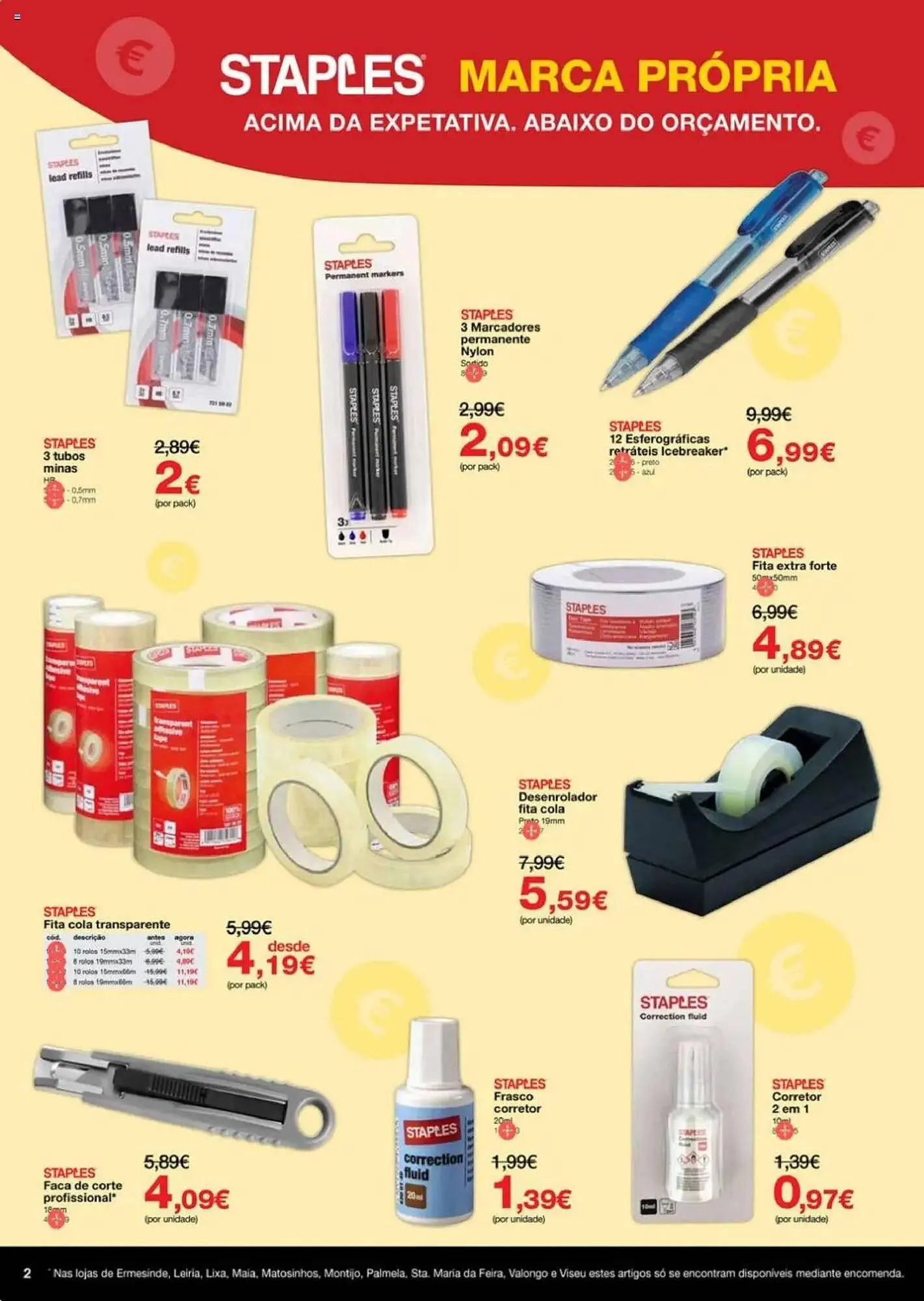 Folheto Folheto Staples de 29 de setembro até 6 de outubro 2025 - Pagina 2