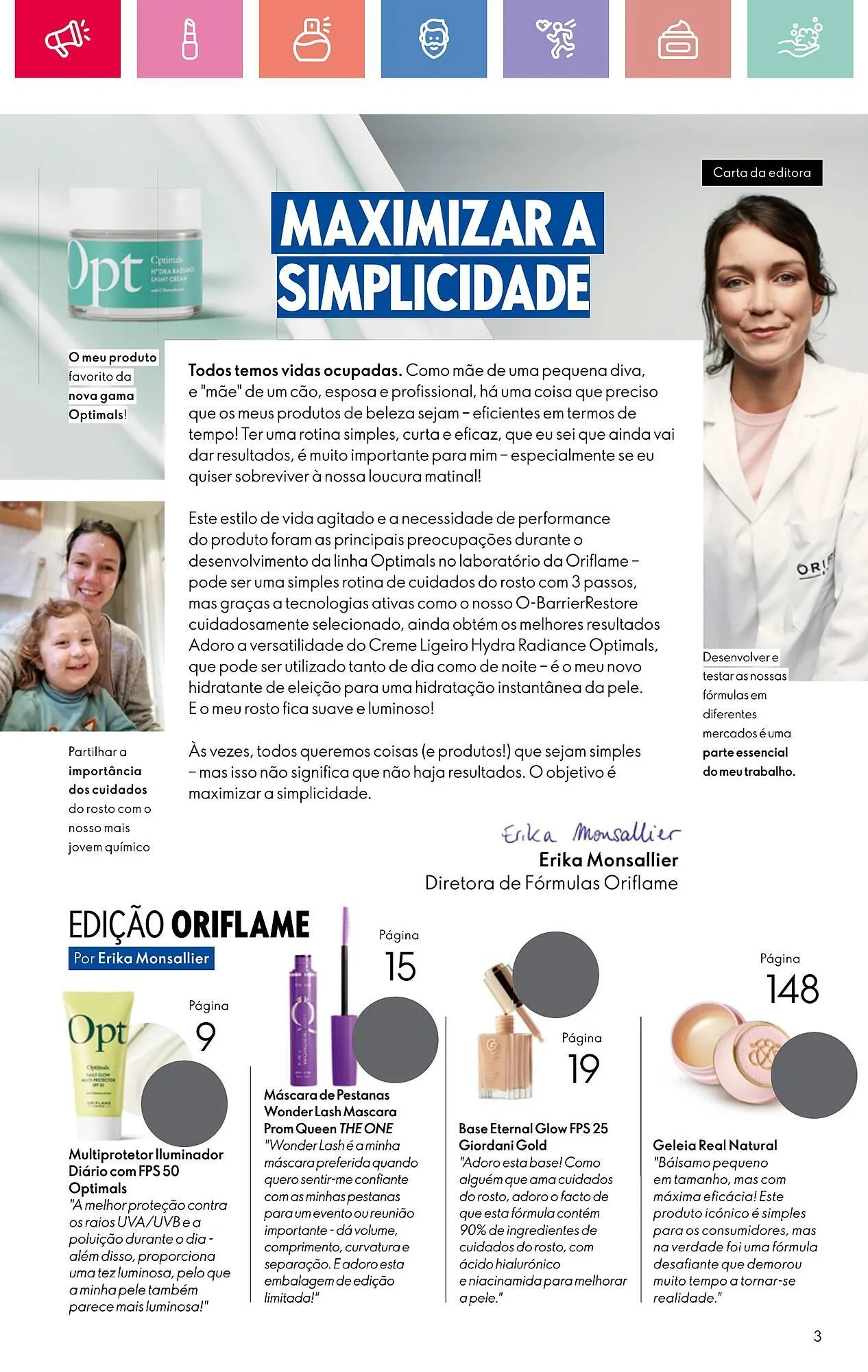 Folheto Folheto Oriflame de 23 de março até 12 de abril 2025 - Pagina 3