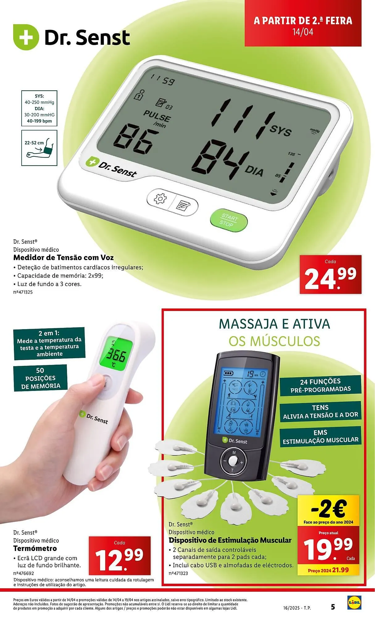 Folheto Folheto Lidl de 14 de abril até 19 de abril 2025 - Pagina 5