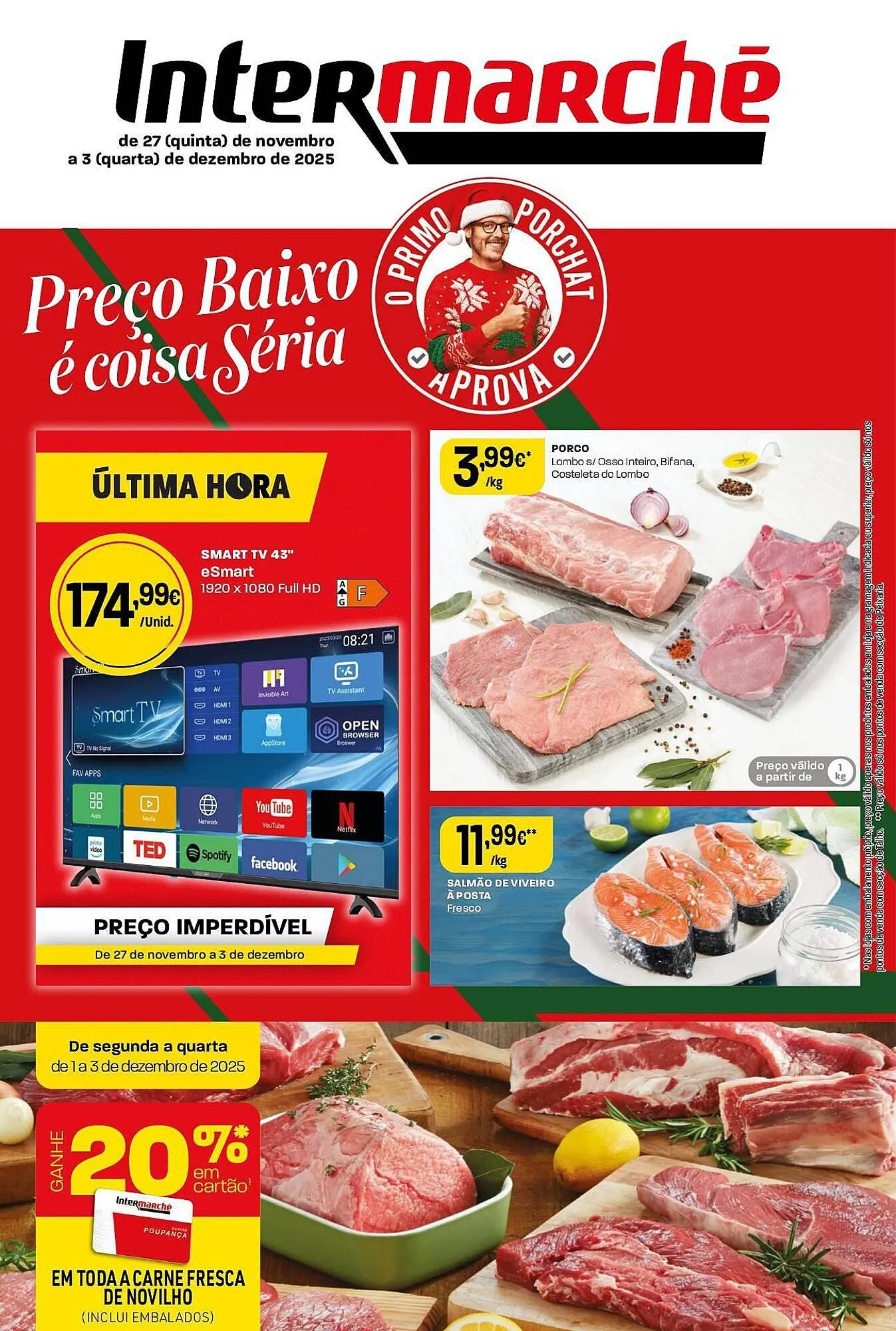 Folheto Folheto Intermarché de 27 de novembro até 3 de dezembro 2025 - Pagina 1