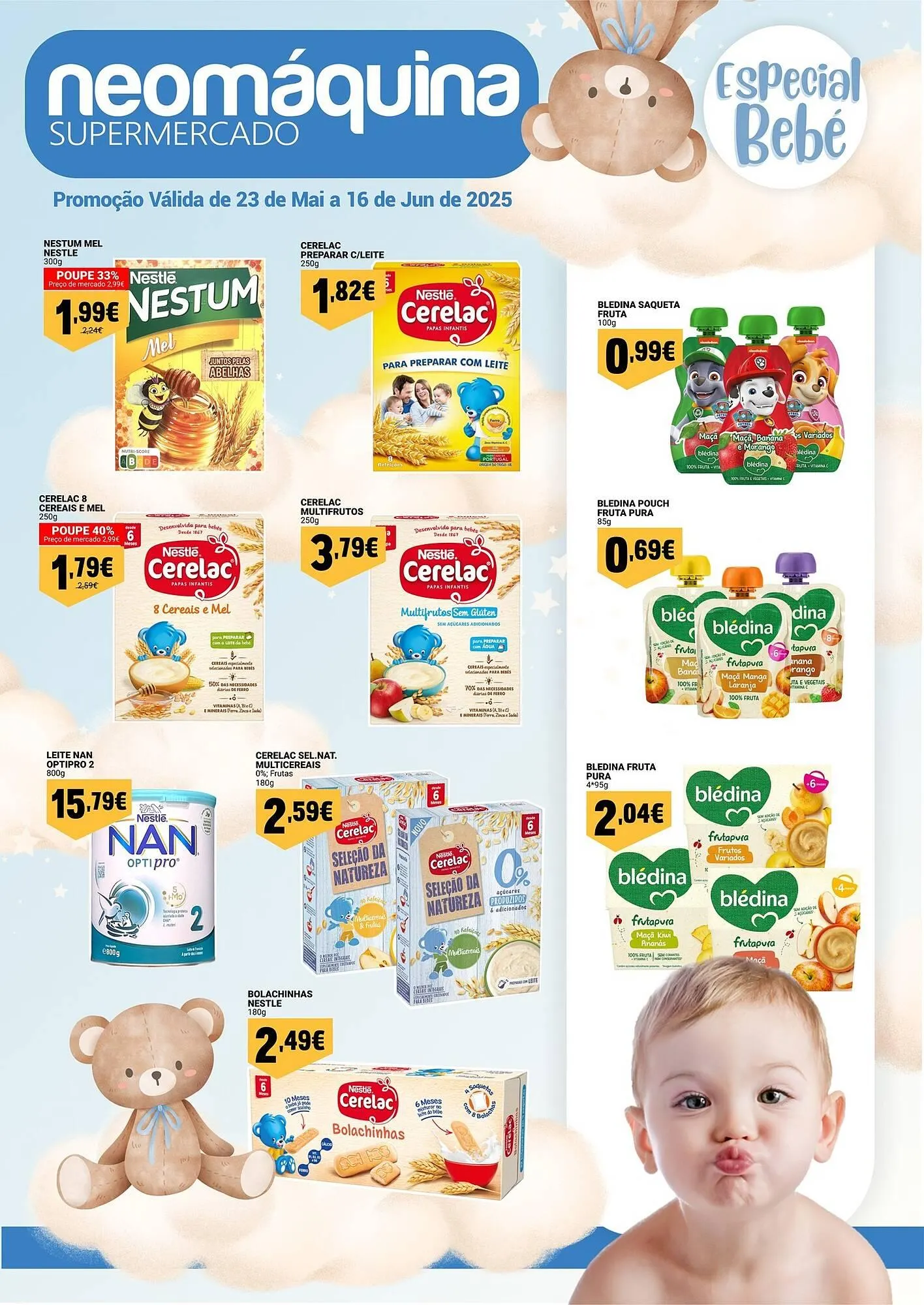 Folheto Folheto Neomáquina de 23 de maio até 16 de junho 2025 - Pagina 1
