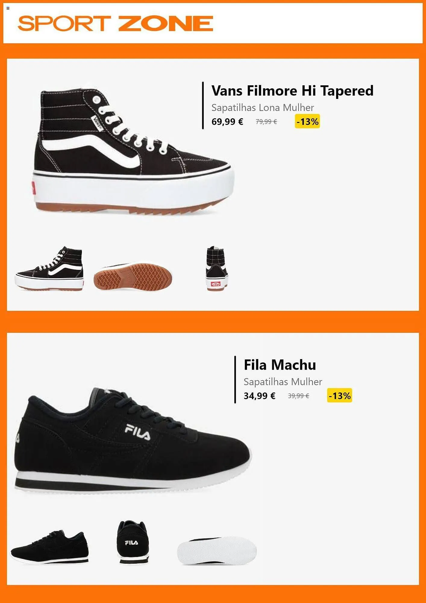 Folheto Folheto Sport Zone de 1 de novembro até 30 de novembro 2023 - Pagina 2