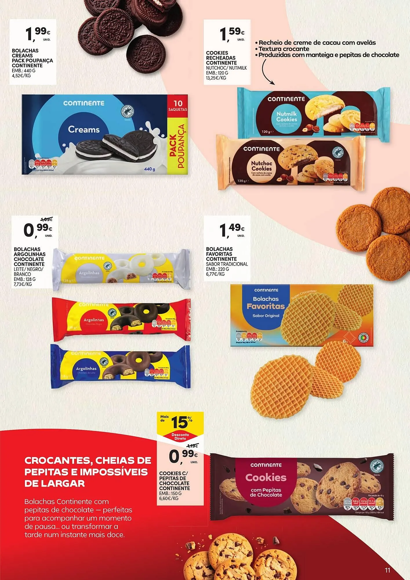 Folheto Folheto Continente de 17 de fevereiro até 1 de março 2026 - Pagina 11