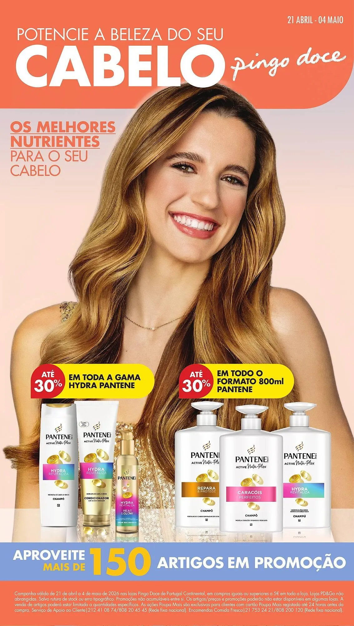 Folheto Folheto Pingo Doce de 21 de abril até 4 de maio 2026 - Pagina 1