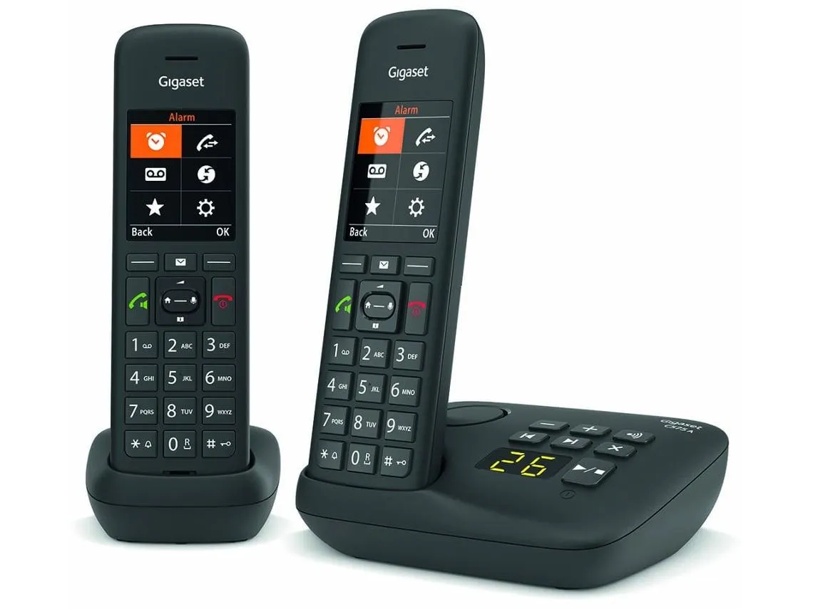 Telefone Fixo GIGASET C575A Duo Dect Preto