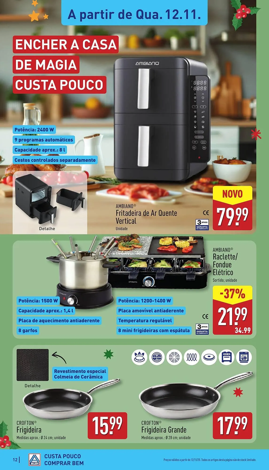 Folheto Folheto ALDI de 10 de novembro até 16 de novembro 2025 - Pagina 12