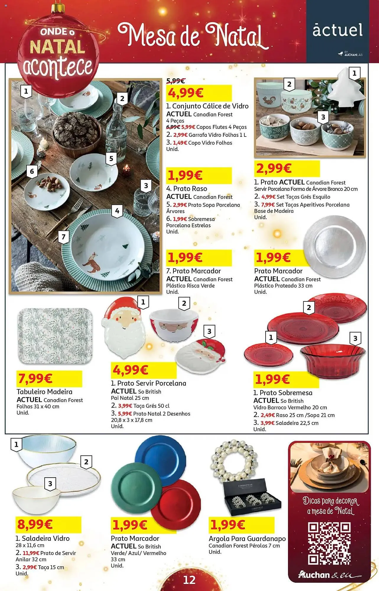 Folheto Folheto Auchan de 5 de dezembro até 25 de dezembro 2025 - Pagina 12