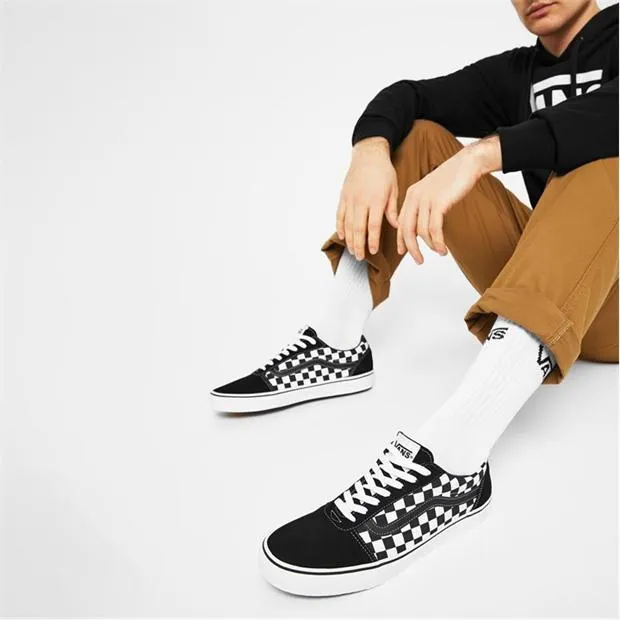Ward Checkered Trainers