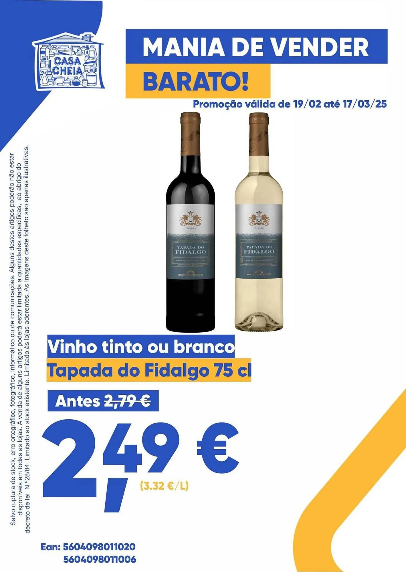 Folheto Folheto Casa Cheia de 19 de fevereiro até 17 de março 2025 - Pagina 6