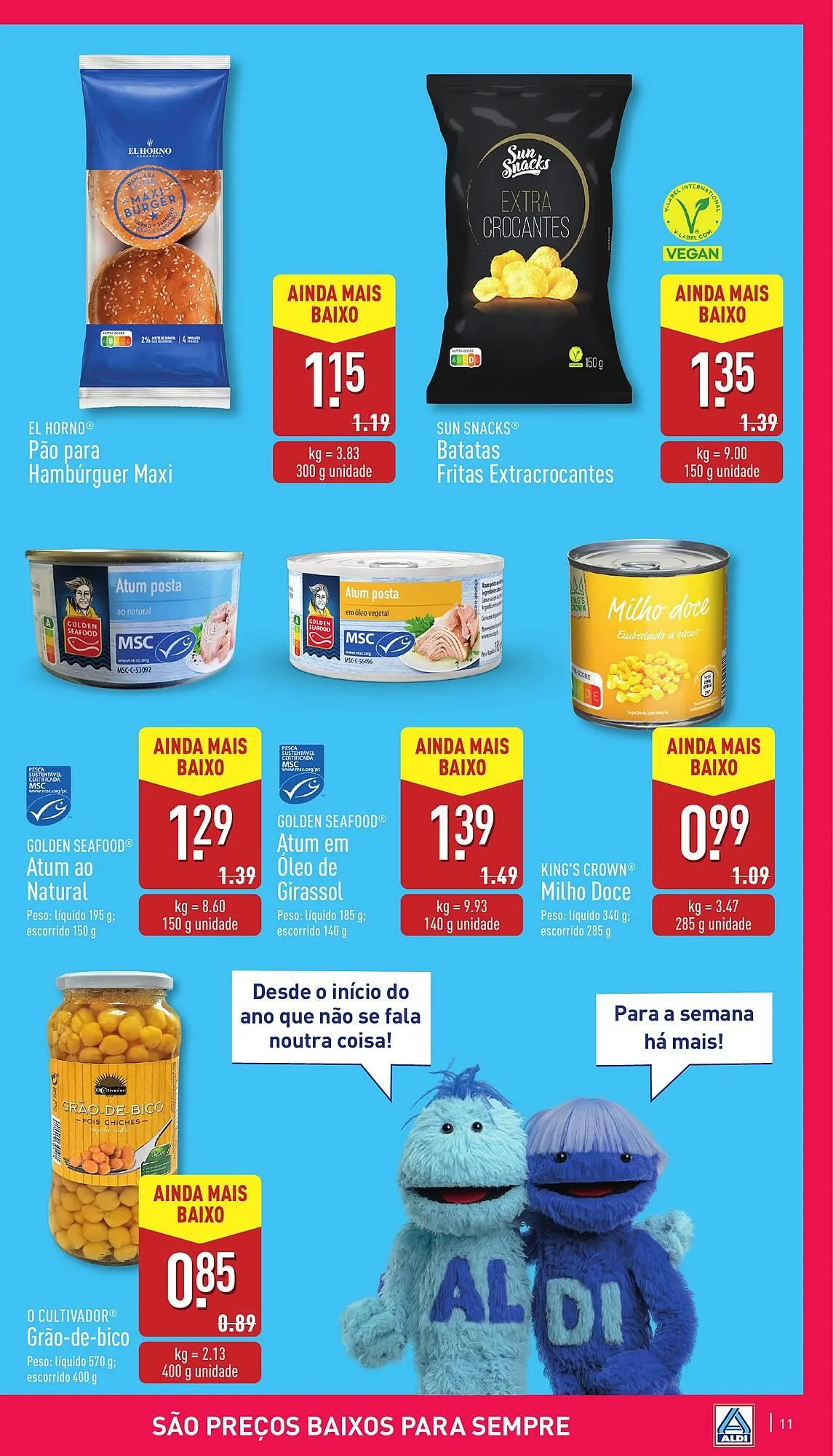 Folheto Folheto ALDI de 4 de março até 31 de março 2025 - Pagina 11