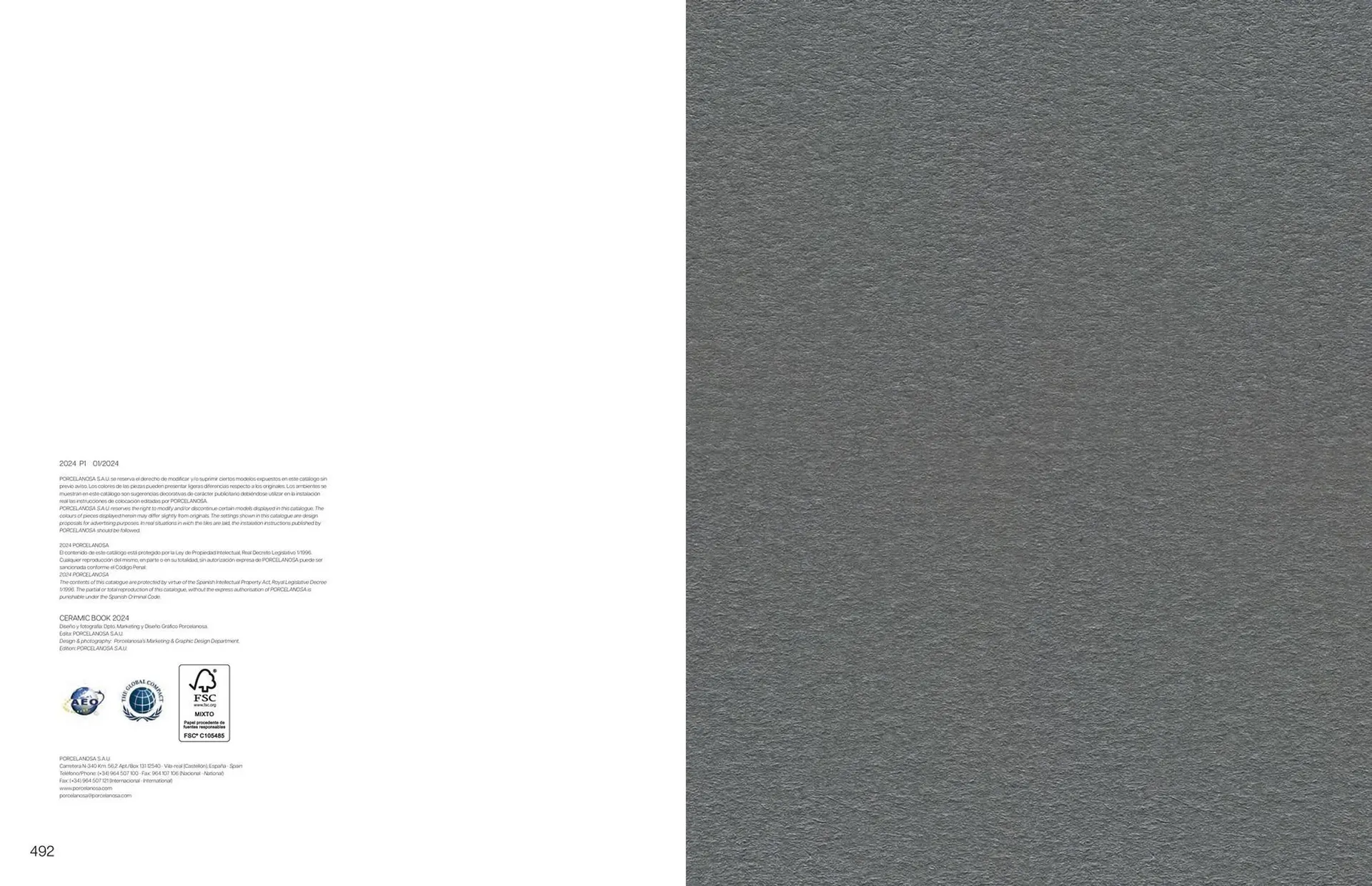 Folheto Folheto Porcelanosa Ceramic Book de 26 de janeiro até 26 de janeiro 2025 - Pagina 248