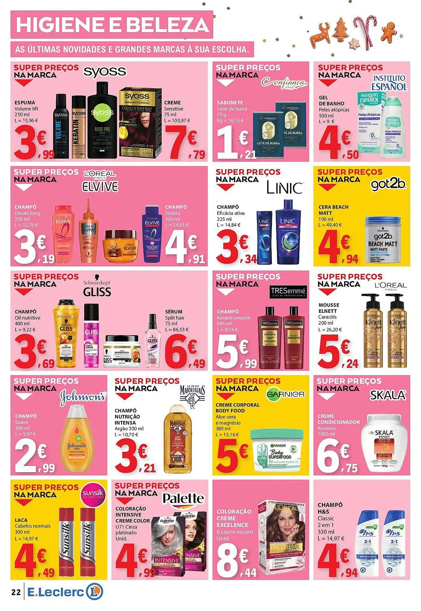 Folheto Folheto E.Leclerc de 11 de dezembro até 17 de dezembro 2025 - Pagina 22