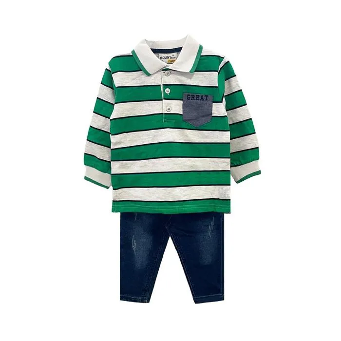 Conjunto Rapaz Calça / Polo