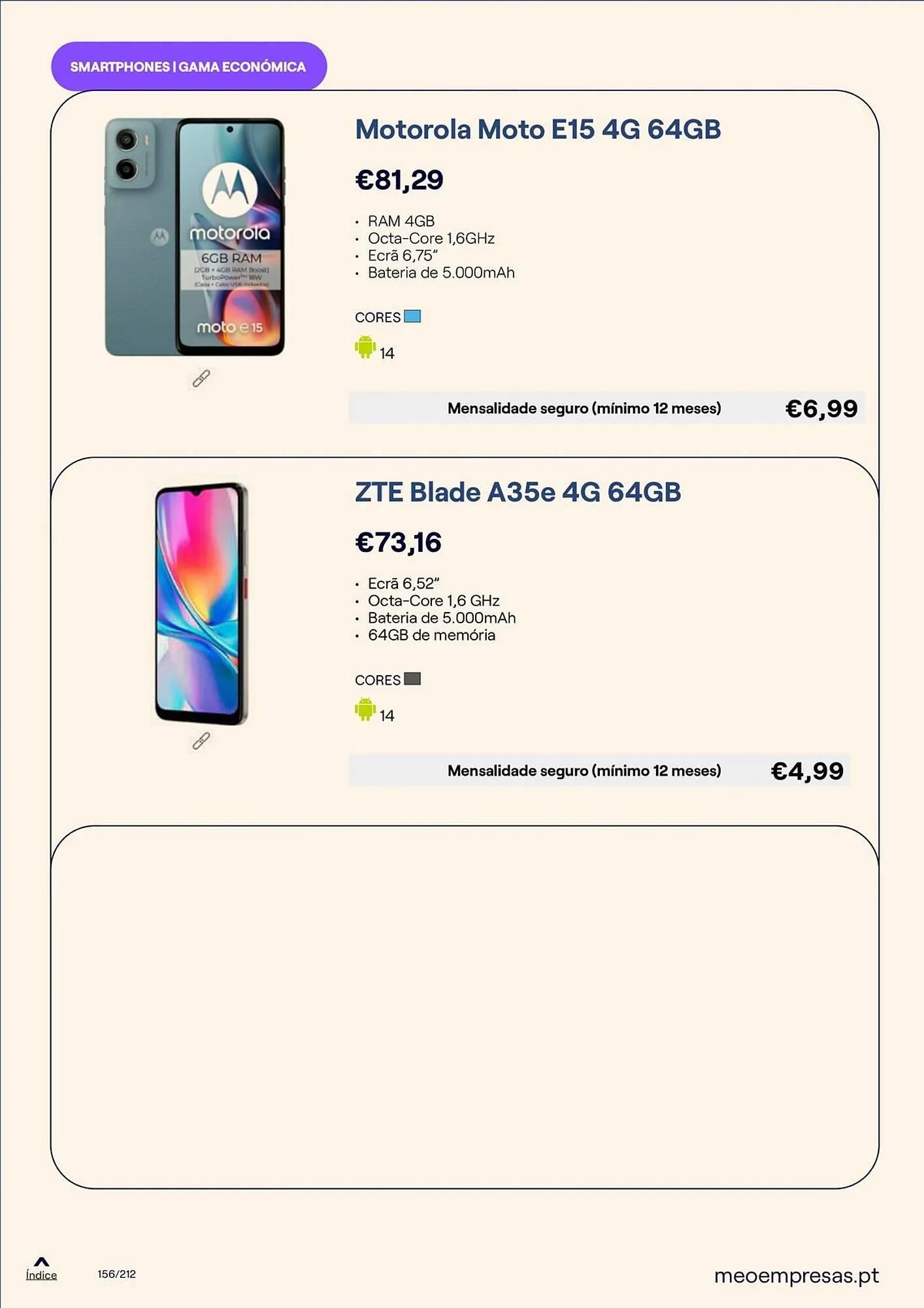 Folheto Catálogo MEO de 20 de outubro até 31 de dezembro 2025 - Pagina 156