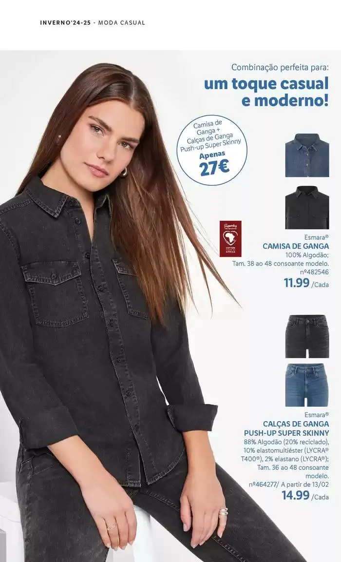 Folheto Esmara de 2 de dezembro até 22 de janeiro 2025 - Pagina 30