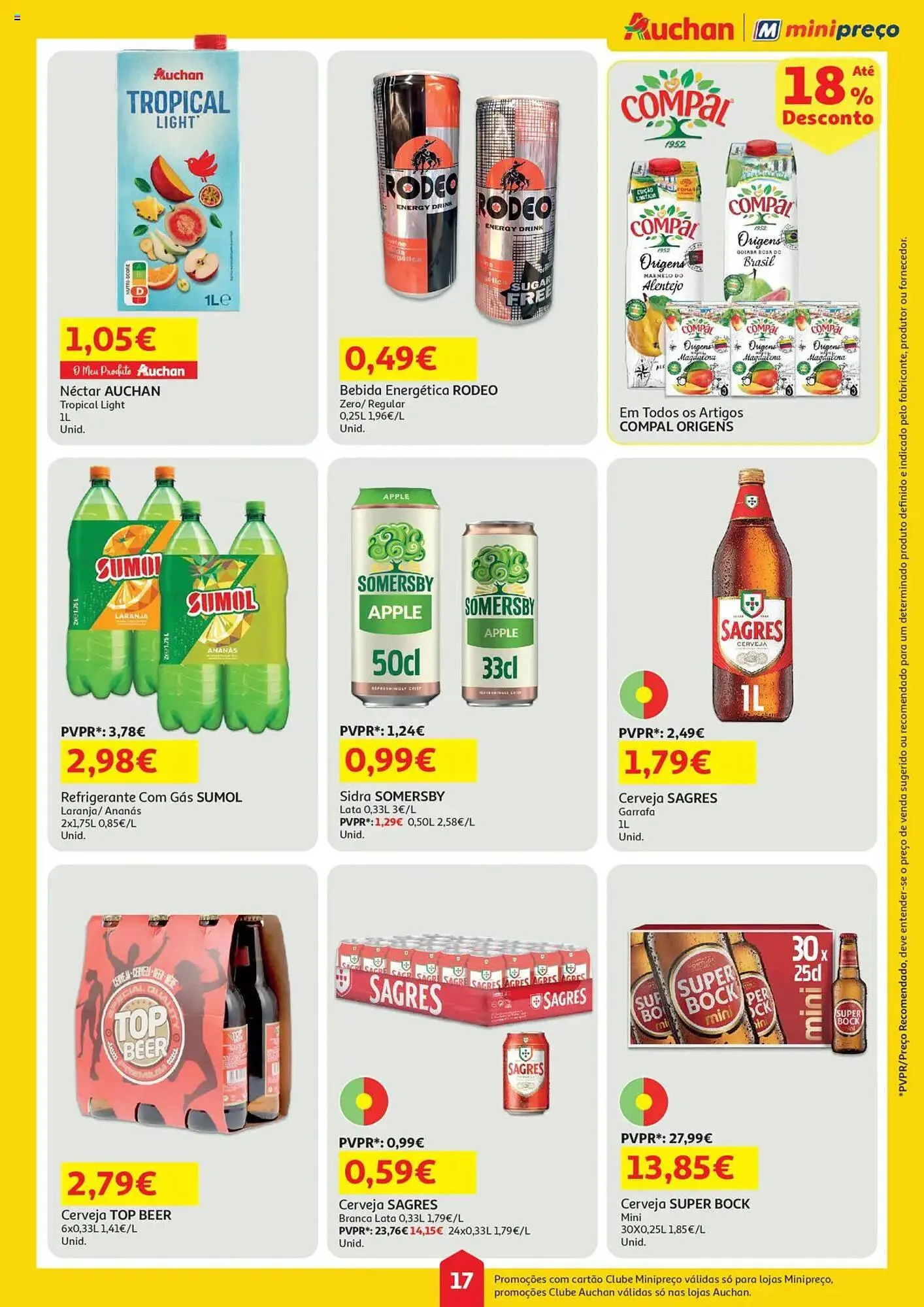 Folheto Folheto Auchan de 17 de julho até 24 de julho 2025 - Pagina 17