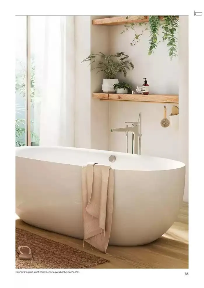Folheto Soluções de Banho  de 6 de janeiro até 31 de dezembro 2025 - Pagina 37