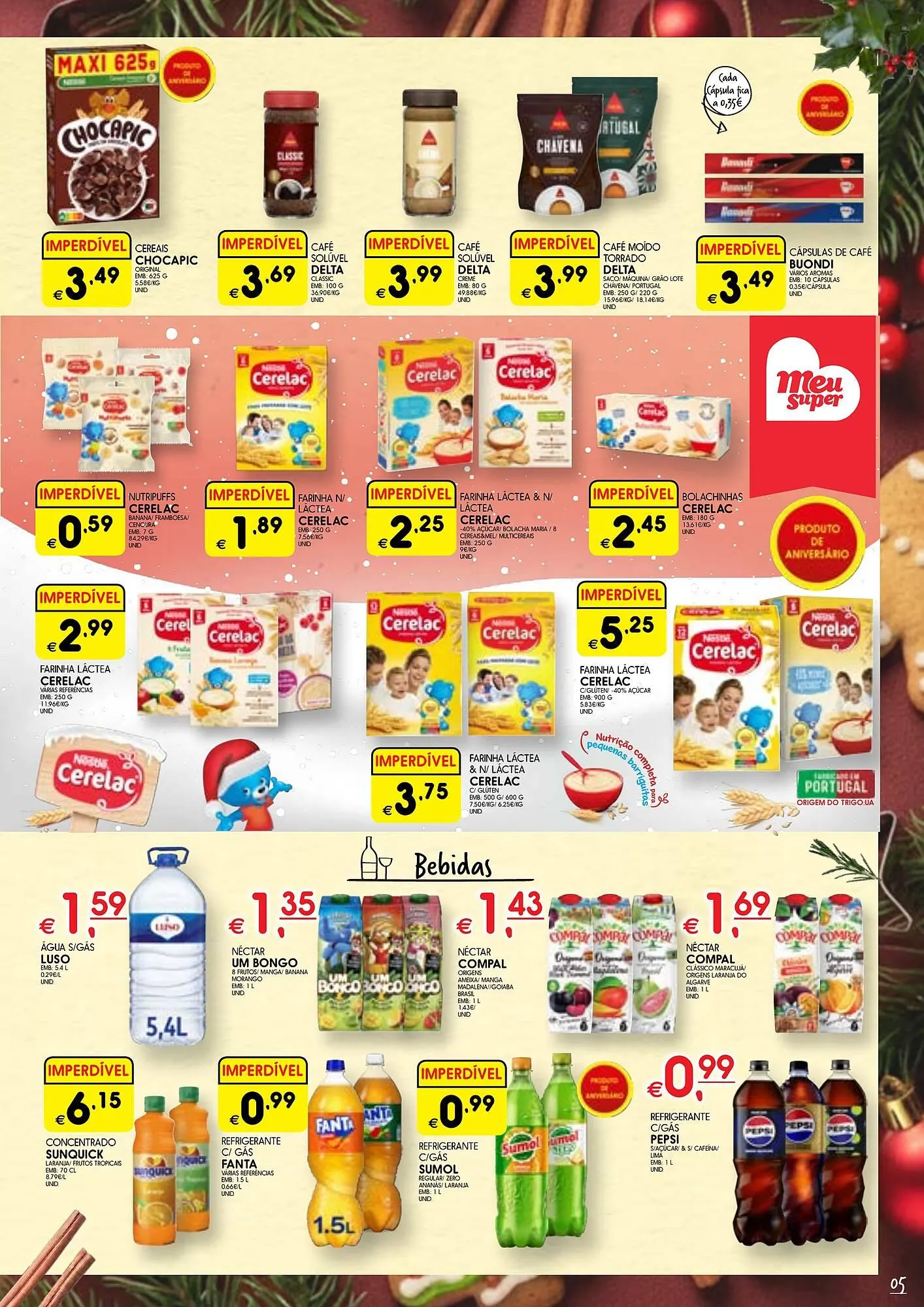 Folheto Folheto Meu Super de 4 de dezembro até 24 de dezembro 2025 - Pagina 5