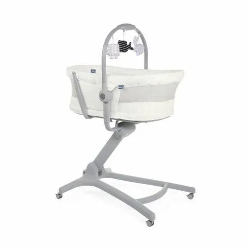 Chicco Mini Berço Baby Hug 4 em 1 Air White Snow