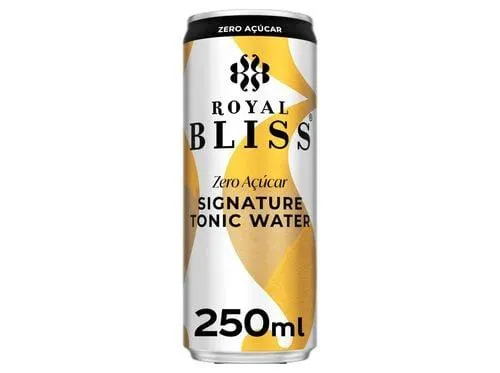 agua tonica royal bliss zero lata 0.25l