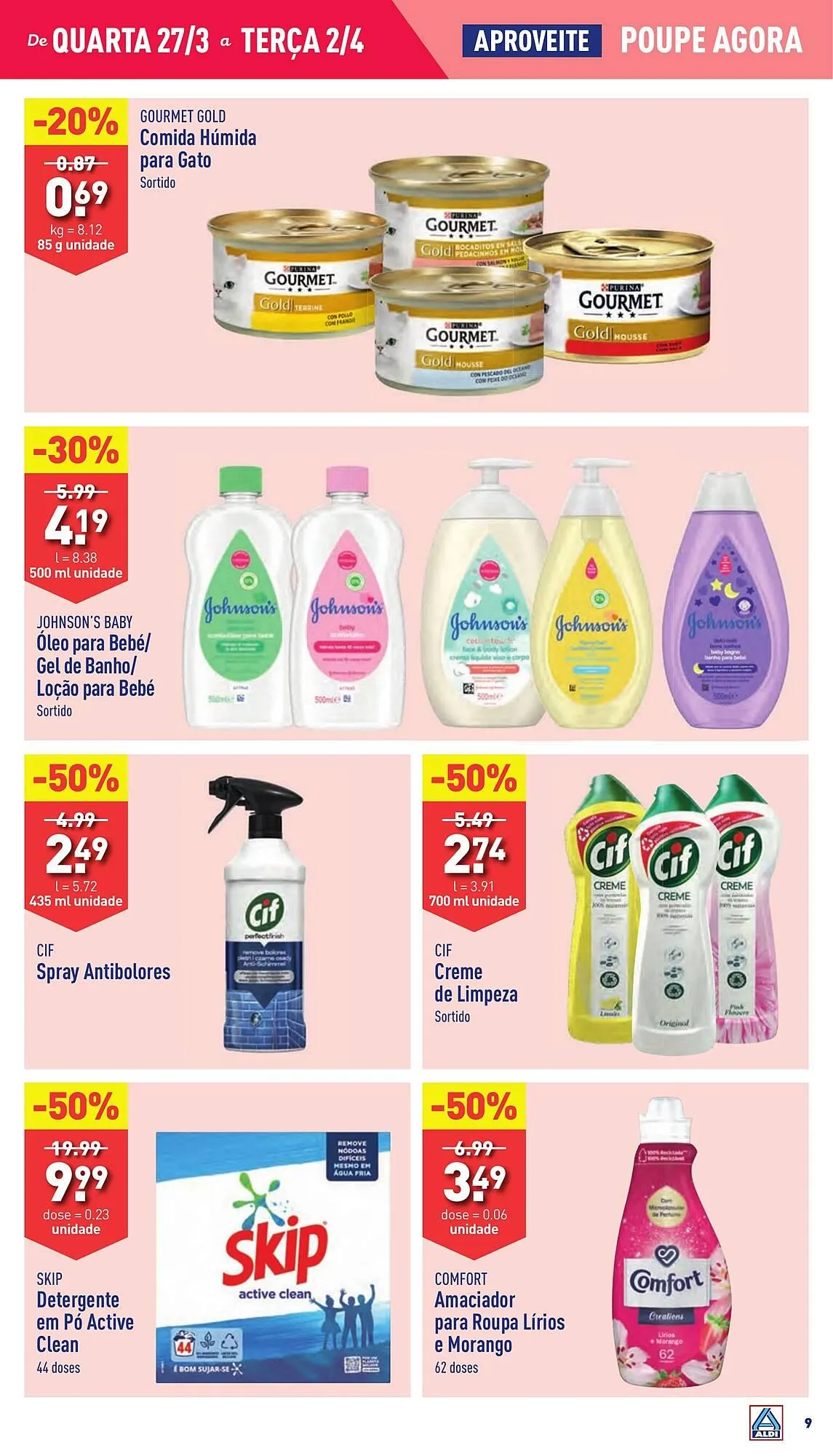 Folheto Folheto ALDI de 27 de março até 2 de abril 2024 - Pagina 9