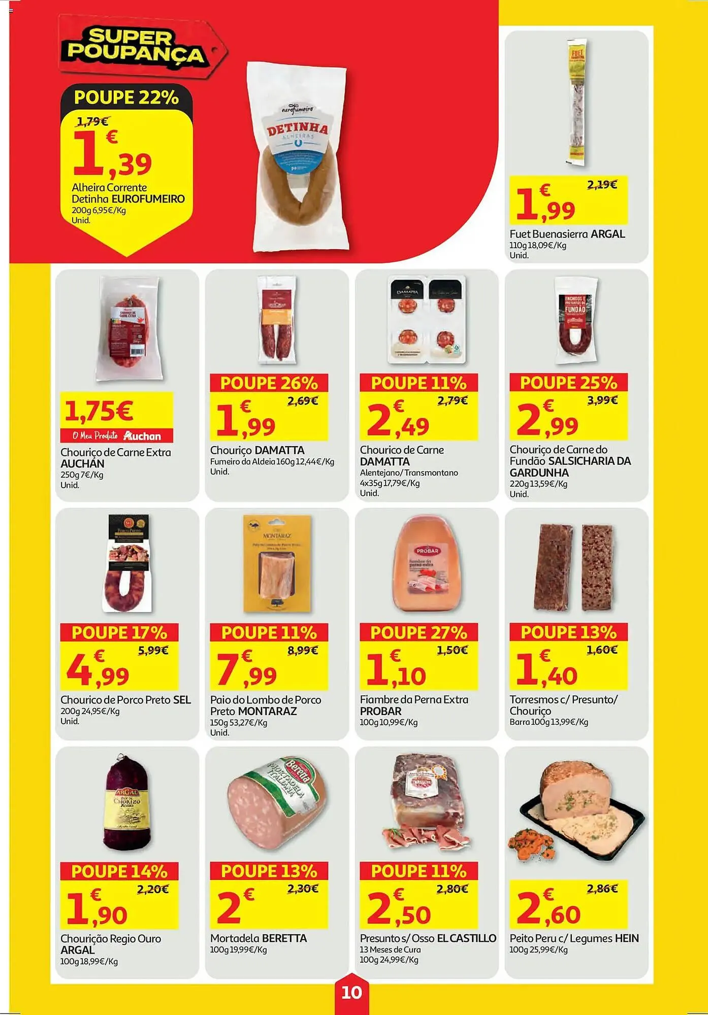 Folheto Folheto Auchan de 19 de março até 26 de março 2026 - Pagina 10