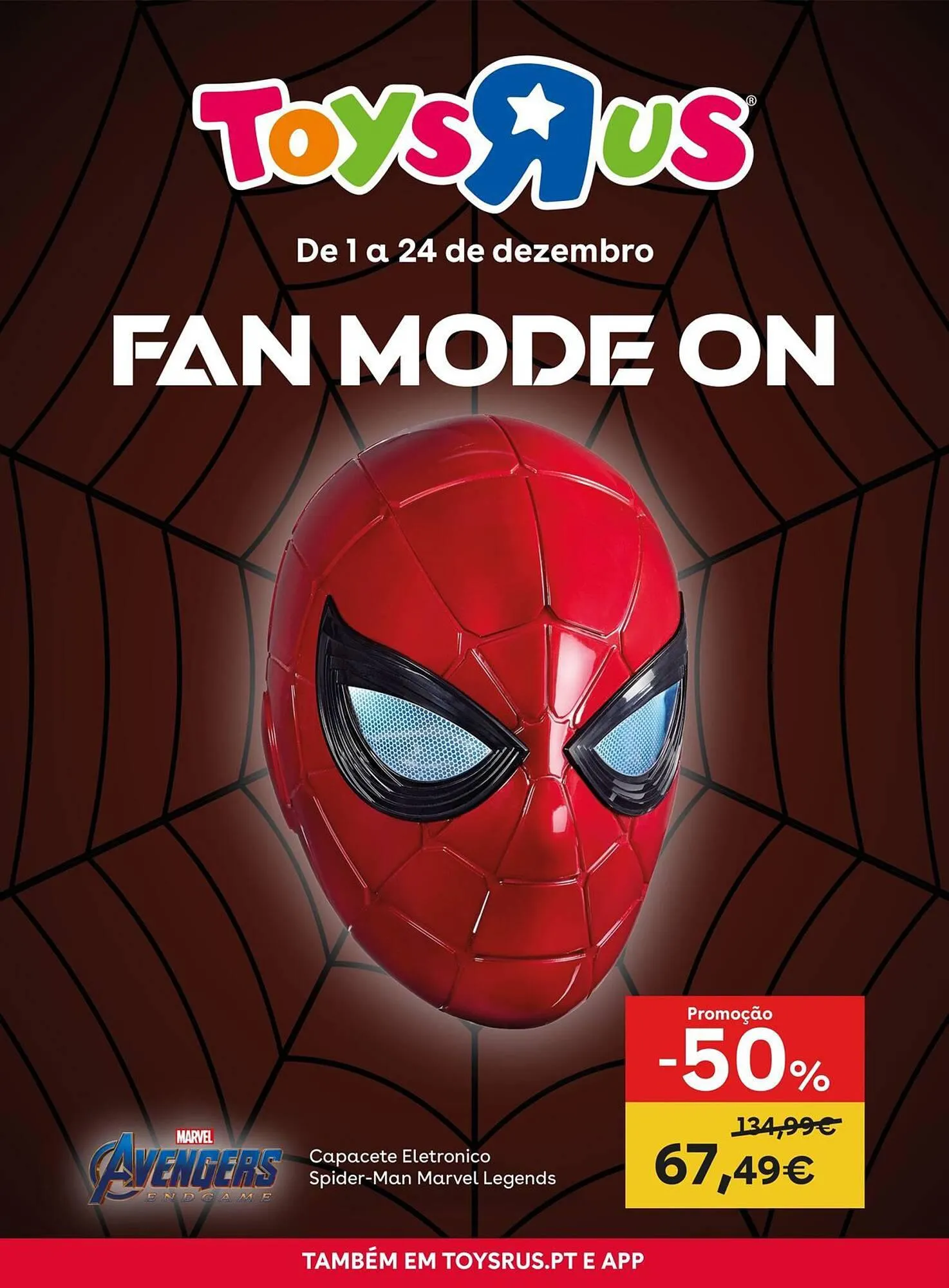 Folheto Folheto Toys R Us de 1 de dezembro até 24 de dezembro 2023 - Pagina 1