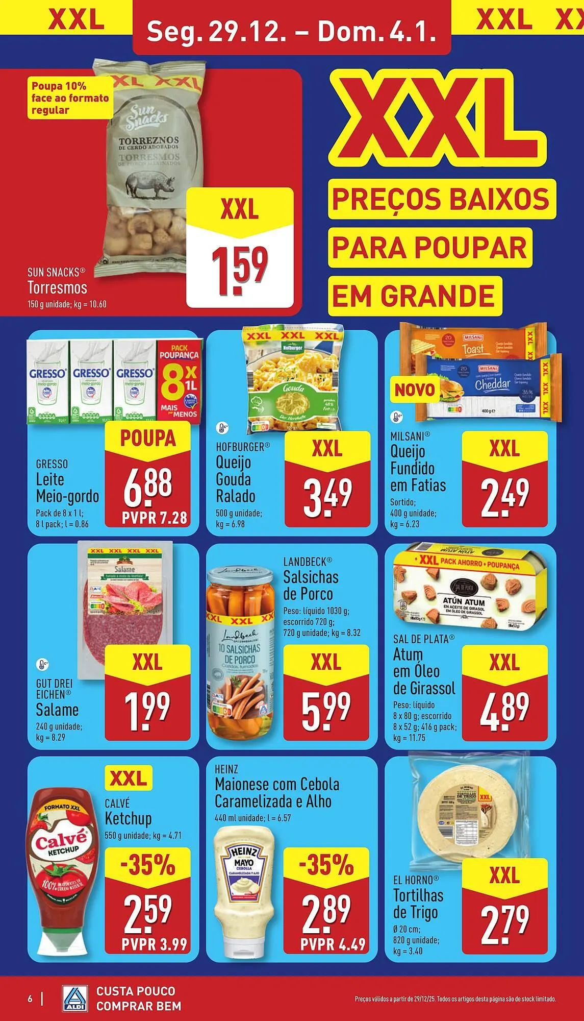 Folheto Folheto ALDI de 29 de dezembro até 4 de janeiro 2026 - Pagina 6