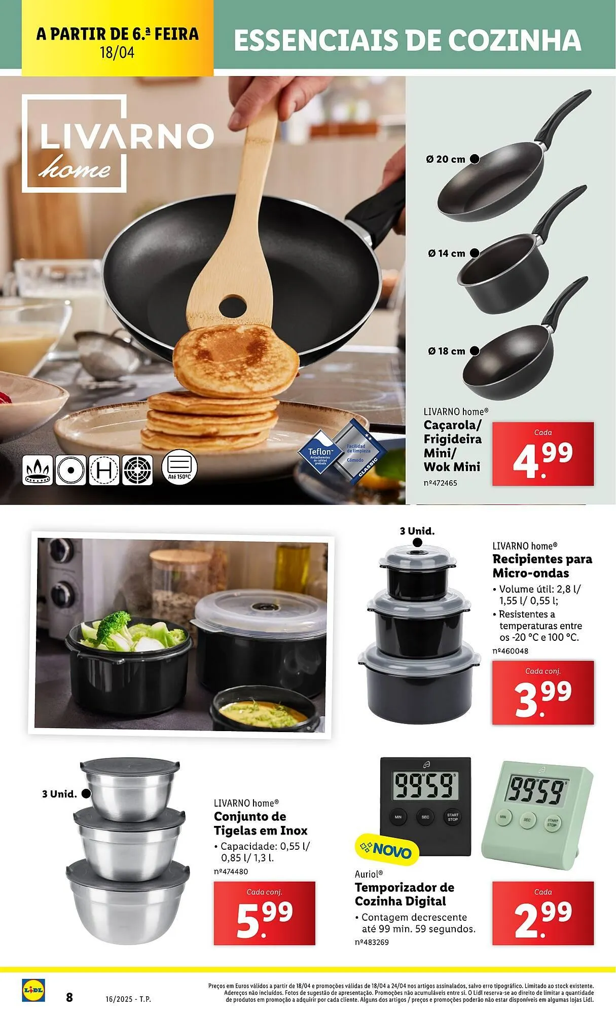 Folheto Folheto Lidl de 14 de abril até 19 de abril 2025 - Pagina 8